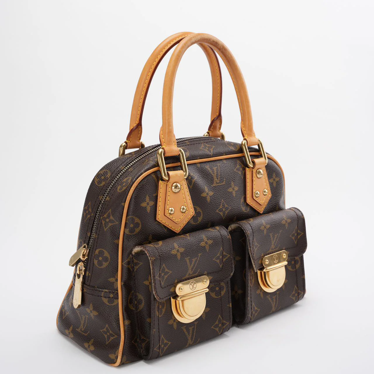 Louis Vuitton Manhattan PM Brown Monogram Bag