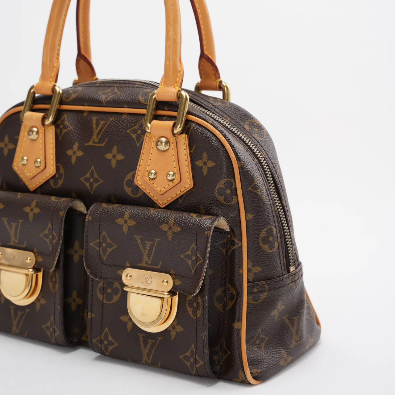 Louis Vuitton Manhattan PM Brown Monogram Bag