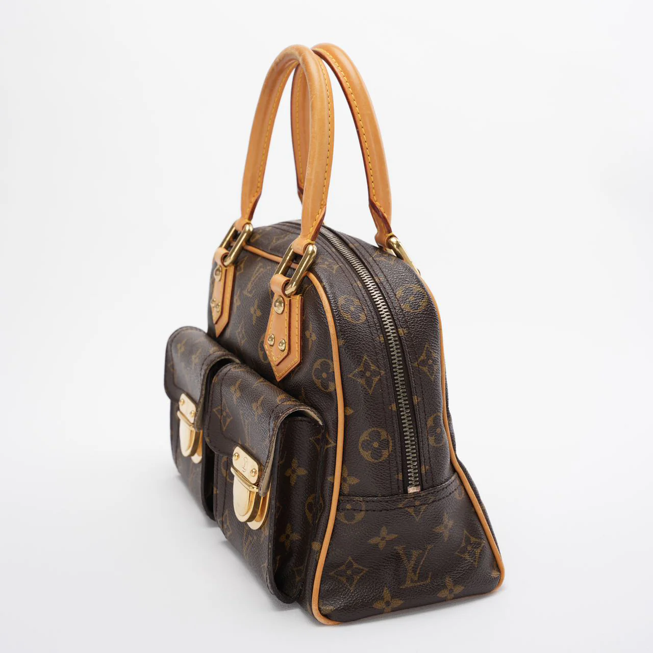 Louis Vuitton Manhattan PM Brown Monogram Bag