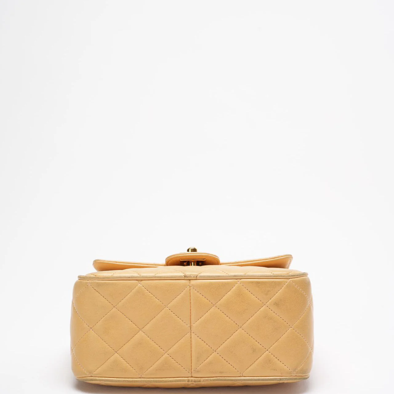 Chanel Vintage Camera Bag Beige 1990s