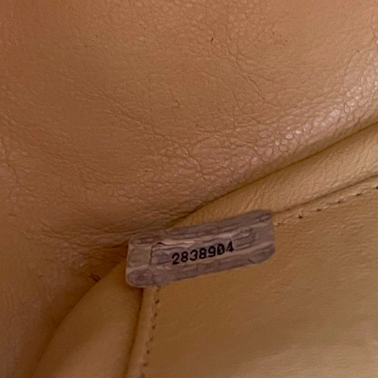 Chanel Vintage Camera Bag Beige 1990s