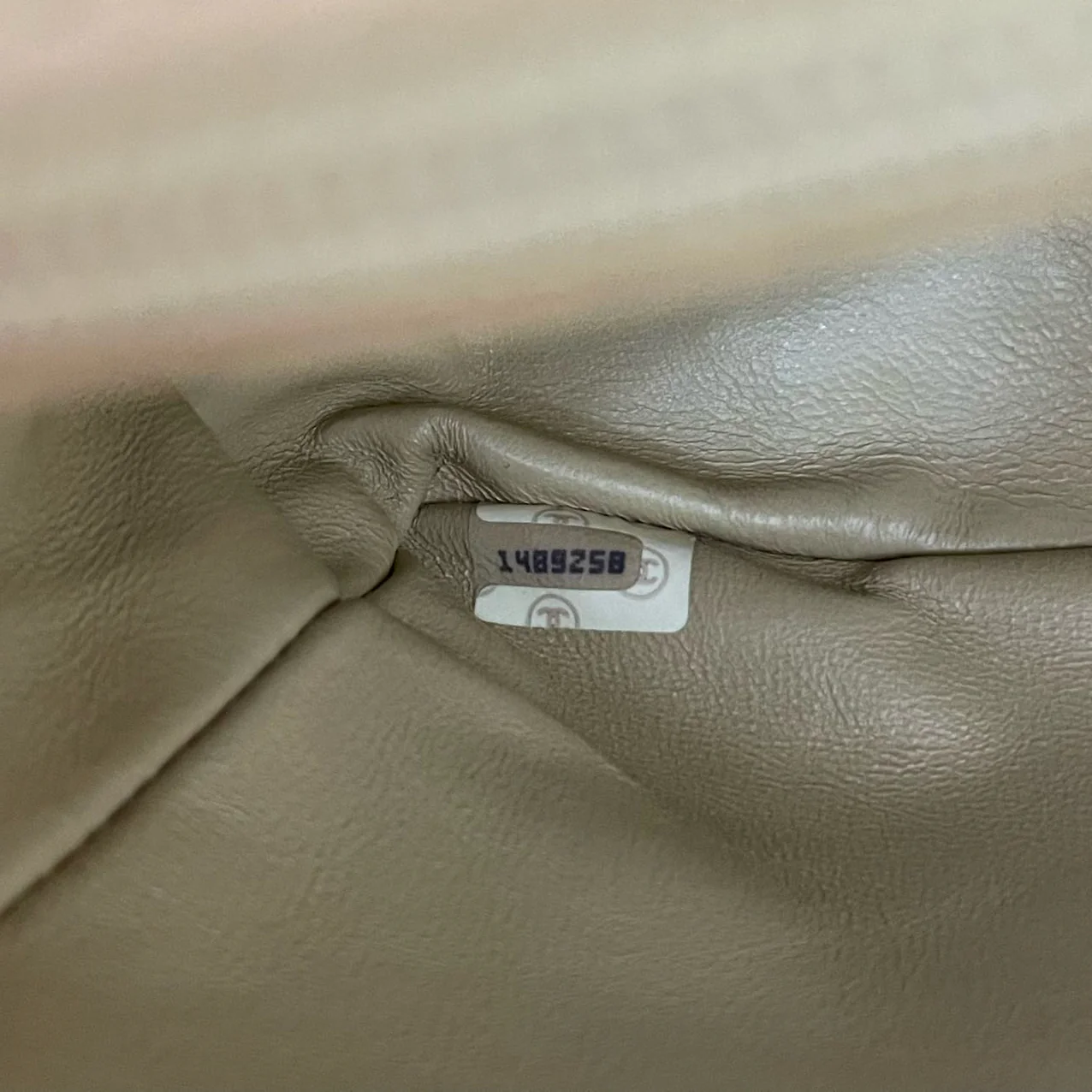 Chanel Vintage Two-Tone Timeless Flap Bag Black Beige