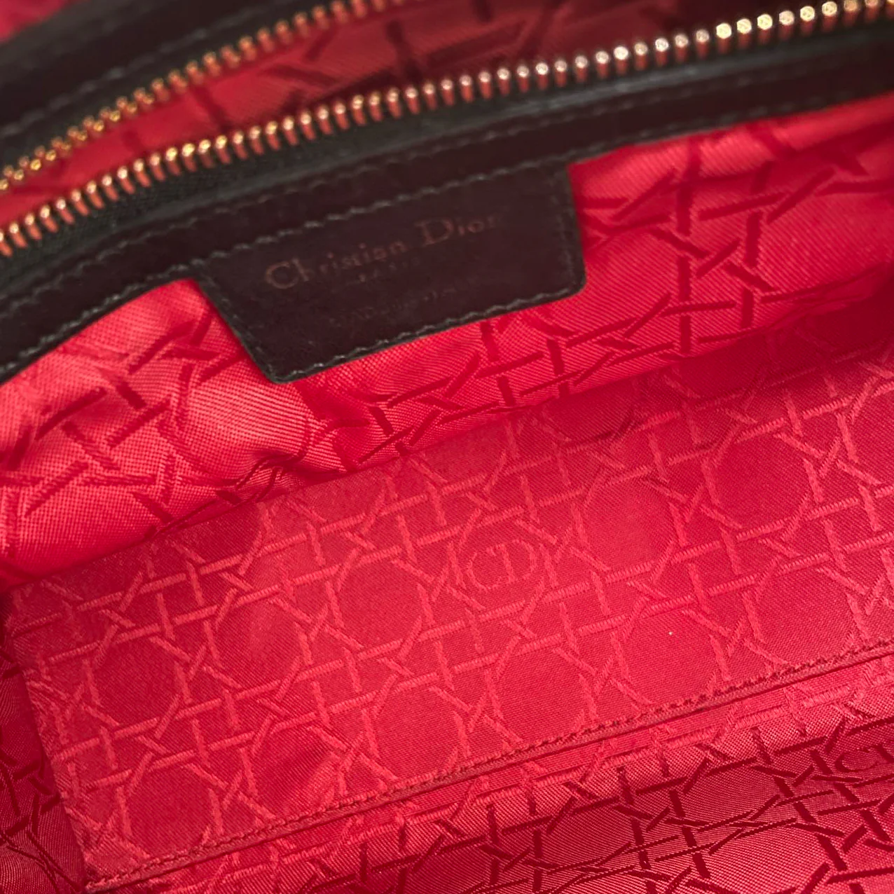 Dior Lady Dior Medium Bag Black Cannage classic