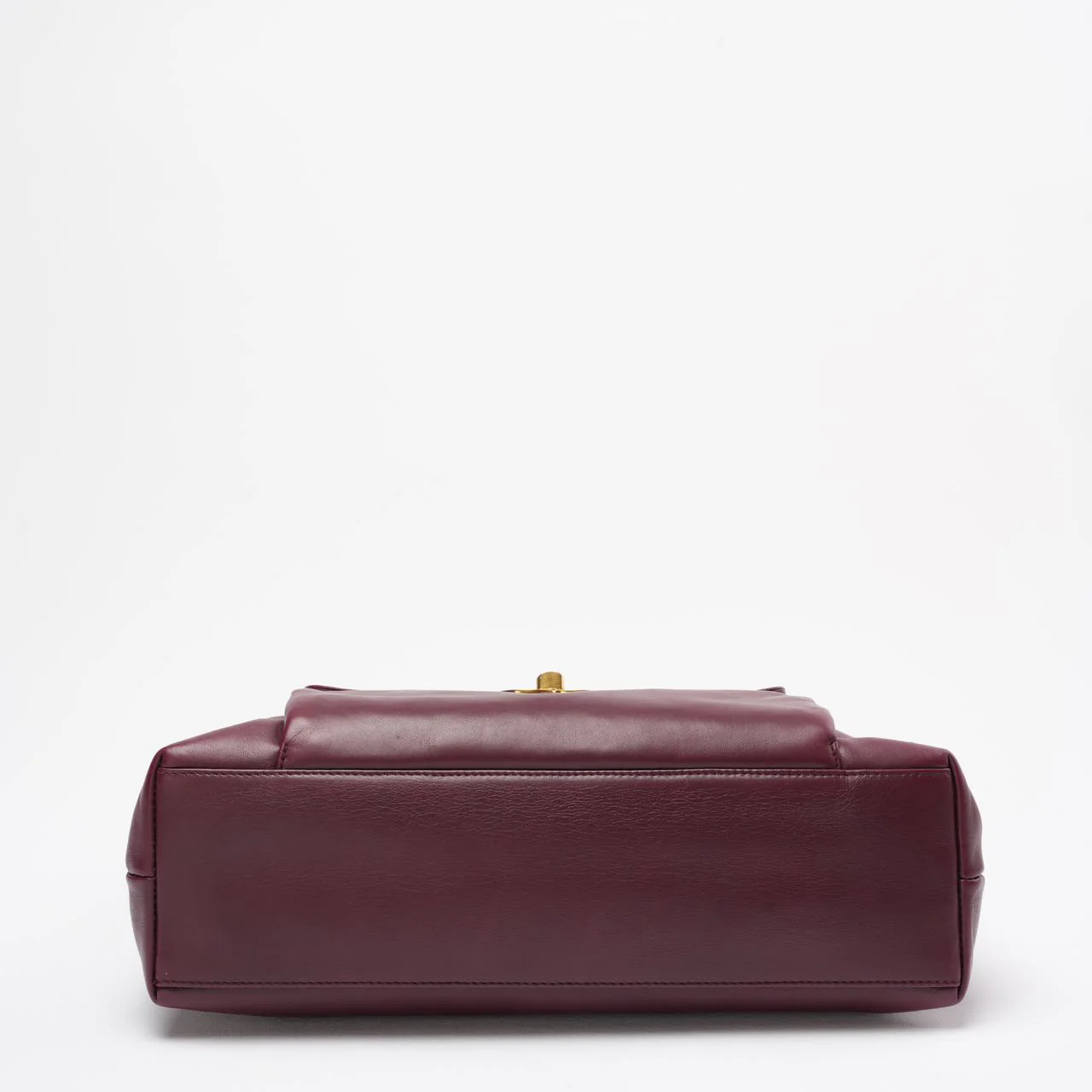 Chanel Vintage Timeless Tote Burgundy Red
