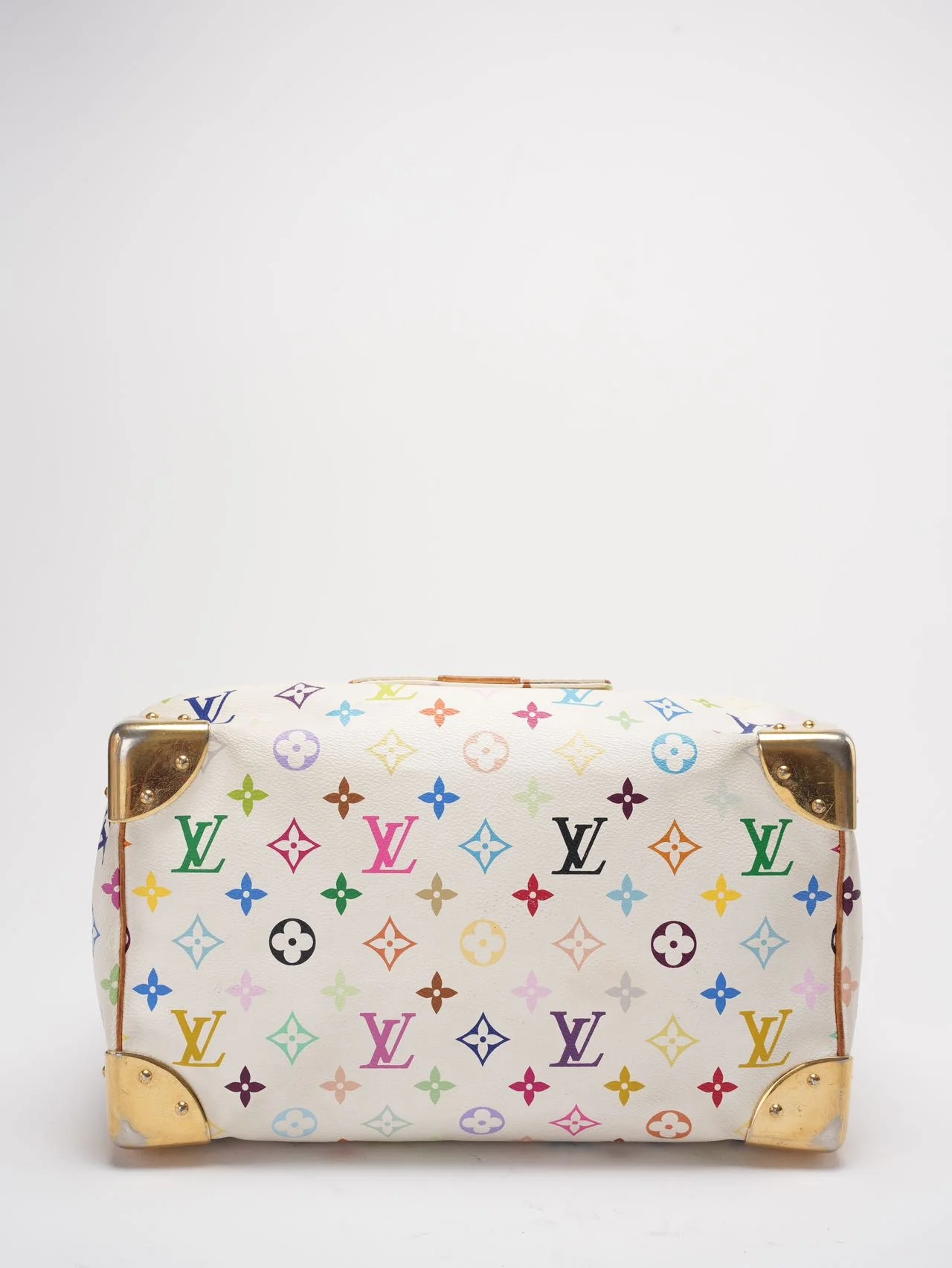Louis Vuitton Takashi Murakami Speedy 30 Handbag Multicolor