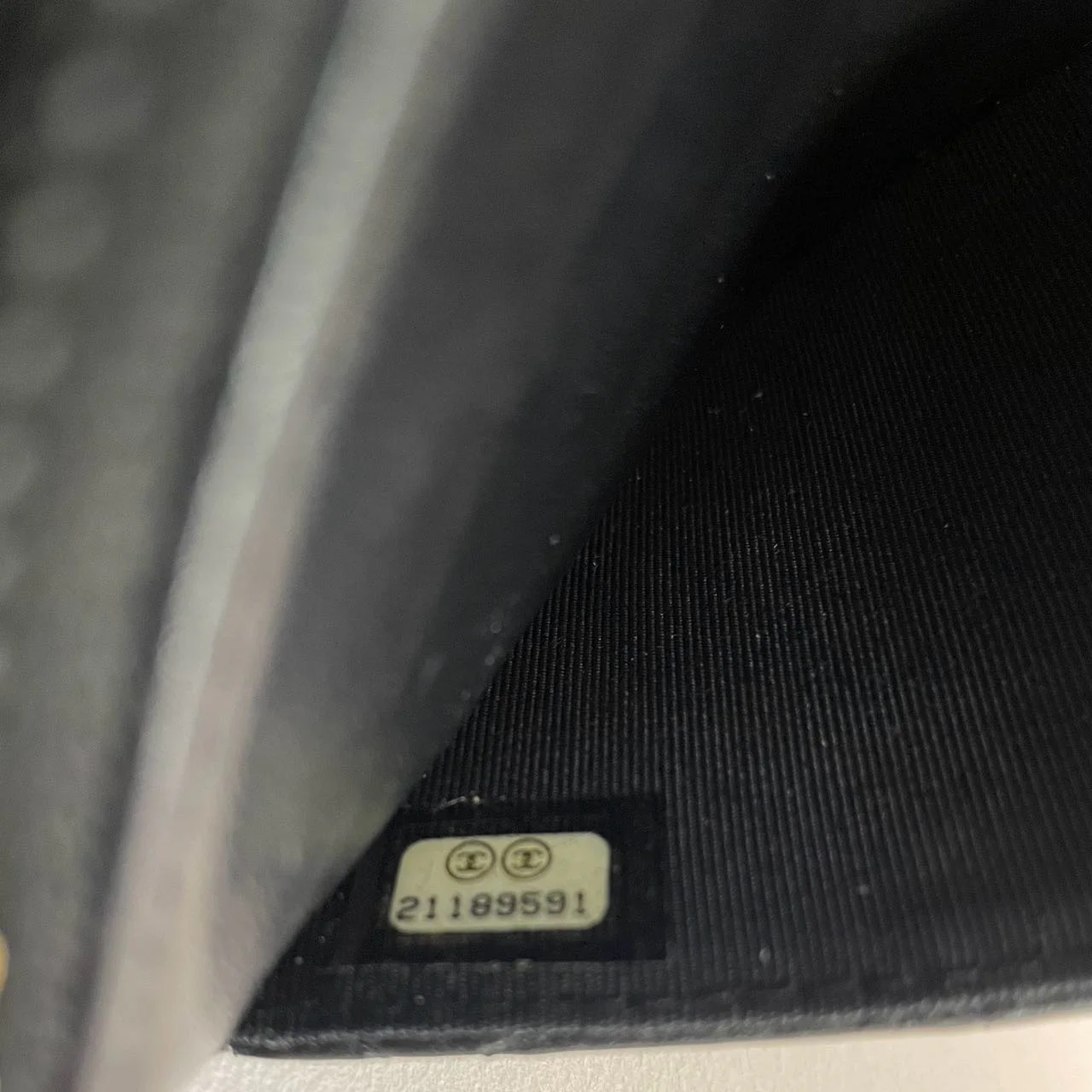 Chanel Wallet On Chain (Woc) Bag Black In Lambskin Leather With Gold Hardware