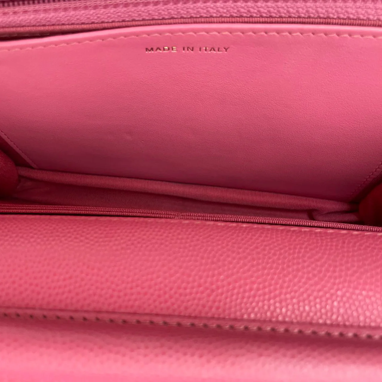 Chanel Timeless Wallet on Chain Hot Pink Caviar Leather