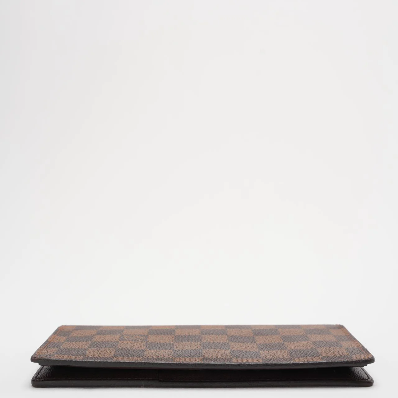 Louis Vuitton Damier Ebene Canvas Wallet Brown