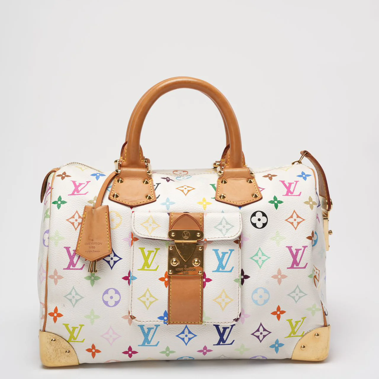Louis Vuitton Speedy 30 Multicolor Takashi Murakami