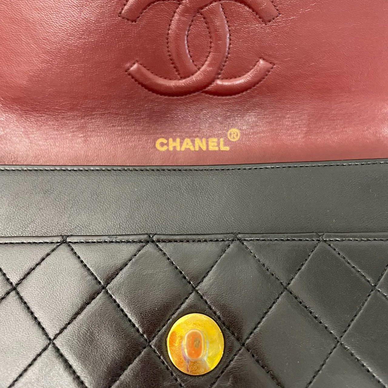 Chanel Black Vintage Timeless Classic Single Flap Bag