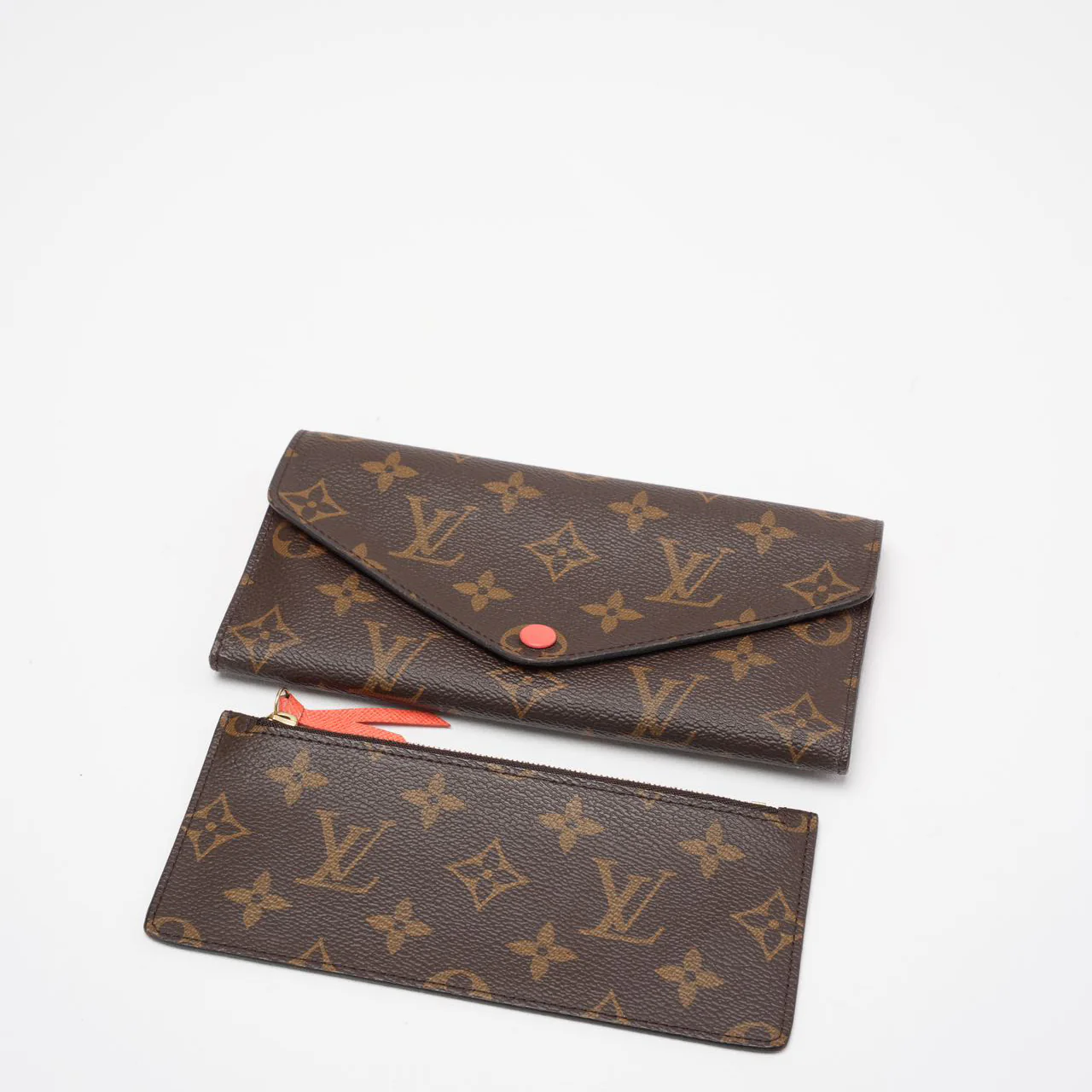 Louis Vuitton Brown Monogram Canvas Wallet