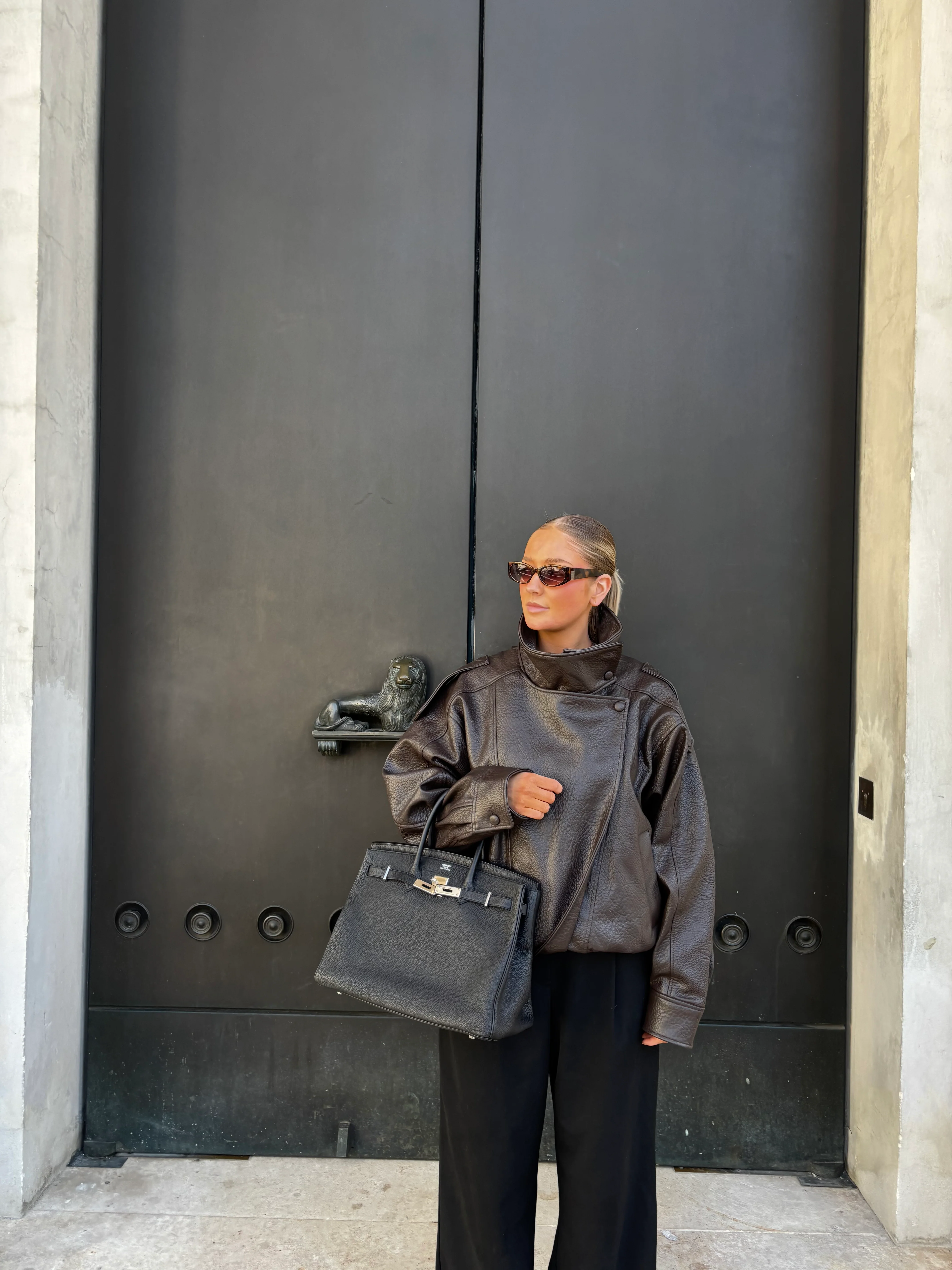 Hermes Birkin 35cm Tasche Togo-Leder schwarz 2015