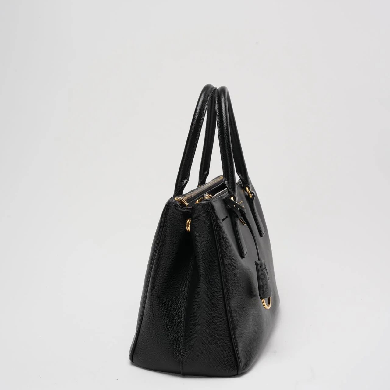 Prada Black Galleria Saffiano Leather Bag