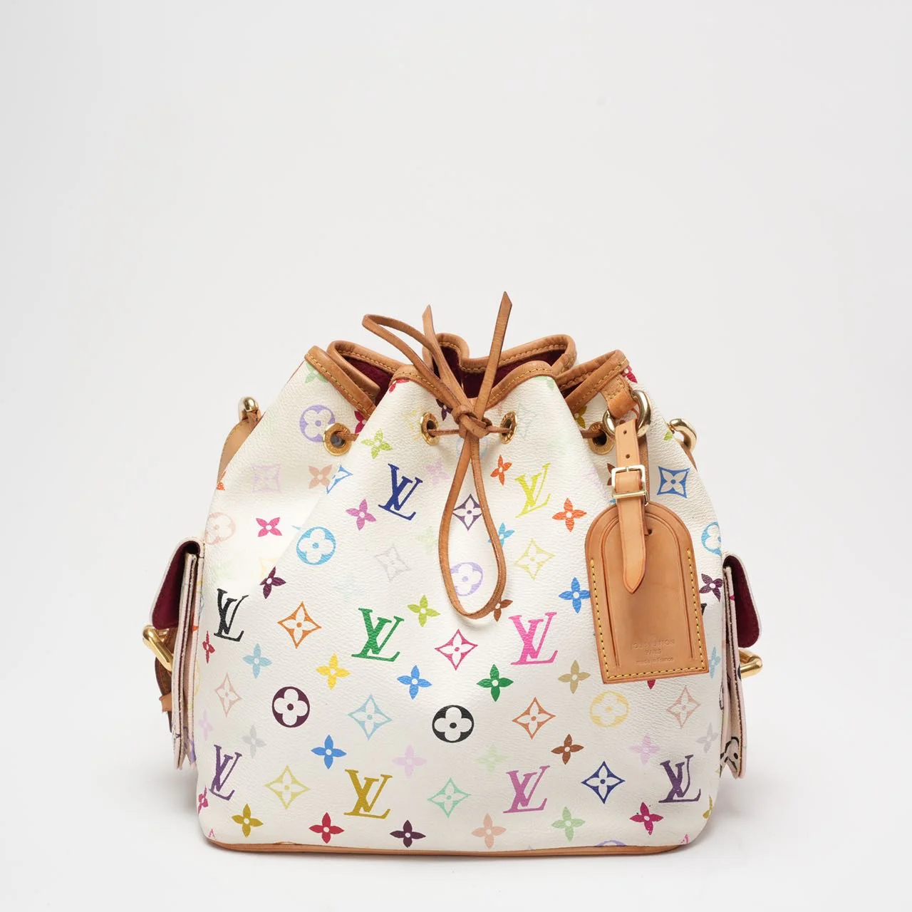 Louis Vuitton Noe Multicolor Takashi Murakami Bucket Bag