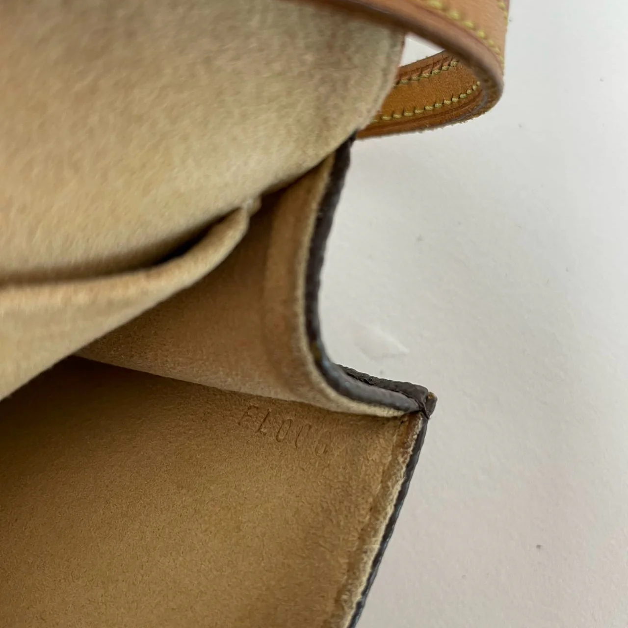 Louis Vuitton Brown Vintage Twin Pochette Crossbody Bag