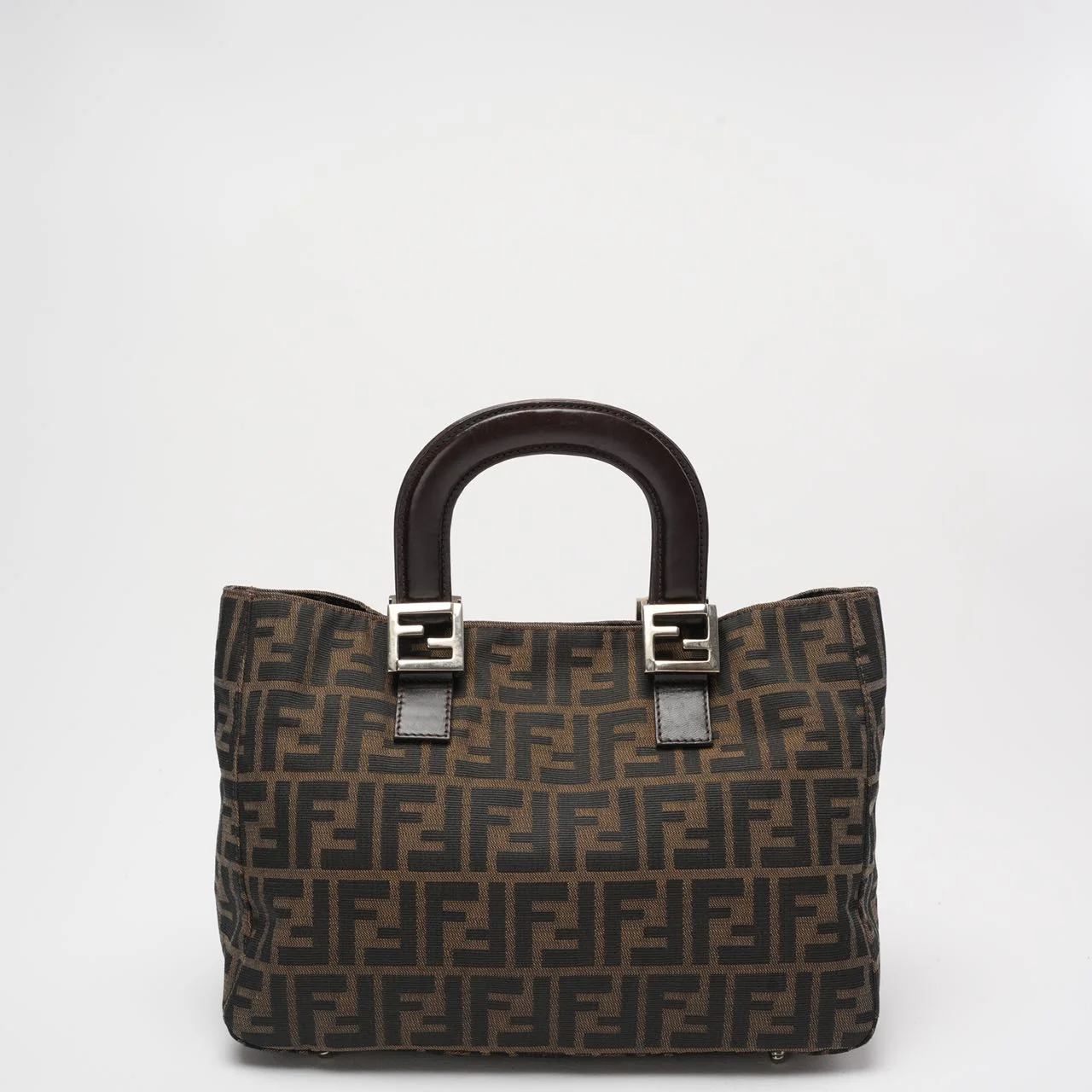 Fendi Small Tote Bag Brown