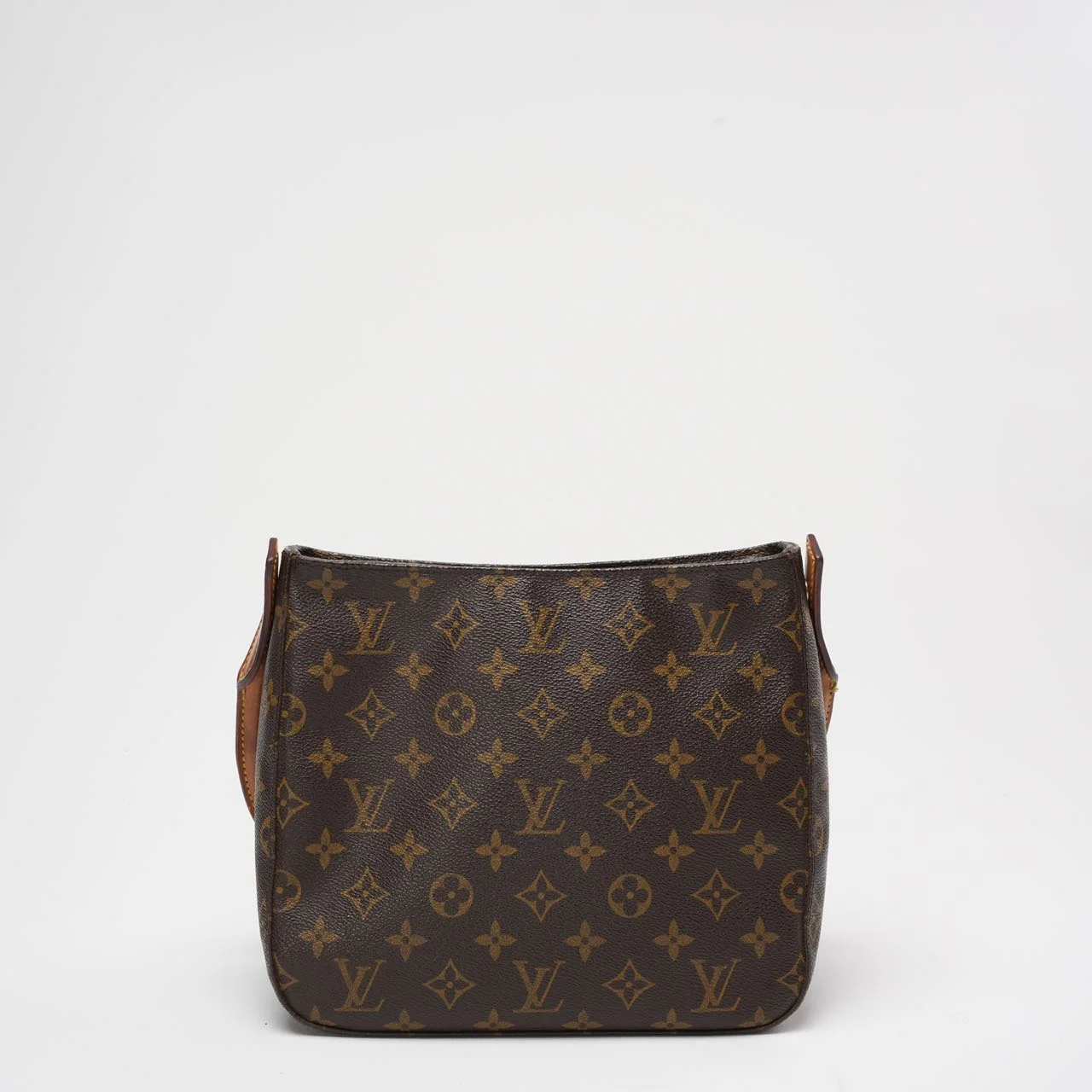 Louis Vuitton Brown Vintage Monogram Looping MM Shoulder Bag