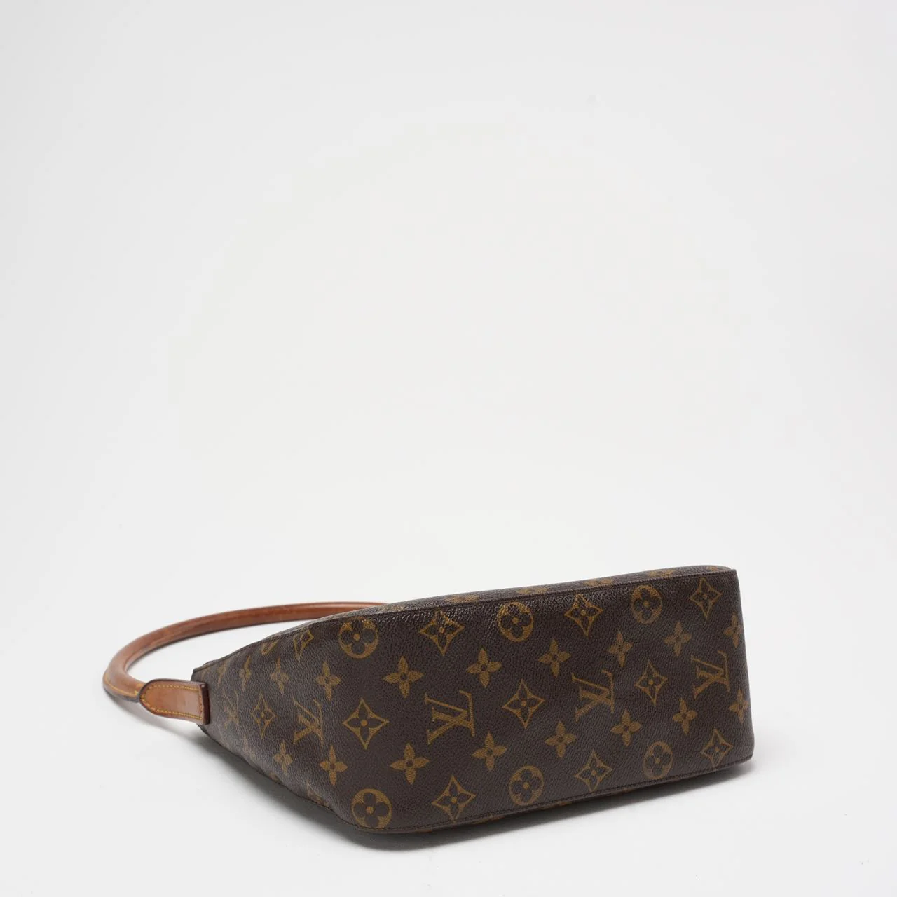 Louis Vuitton Brown Vintage Monogram Looping MM Shoulder Bag