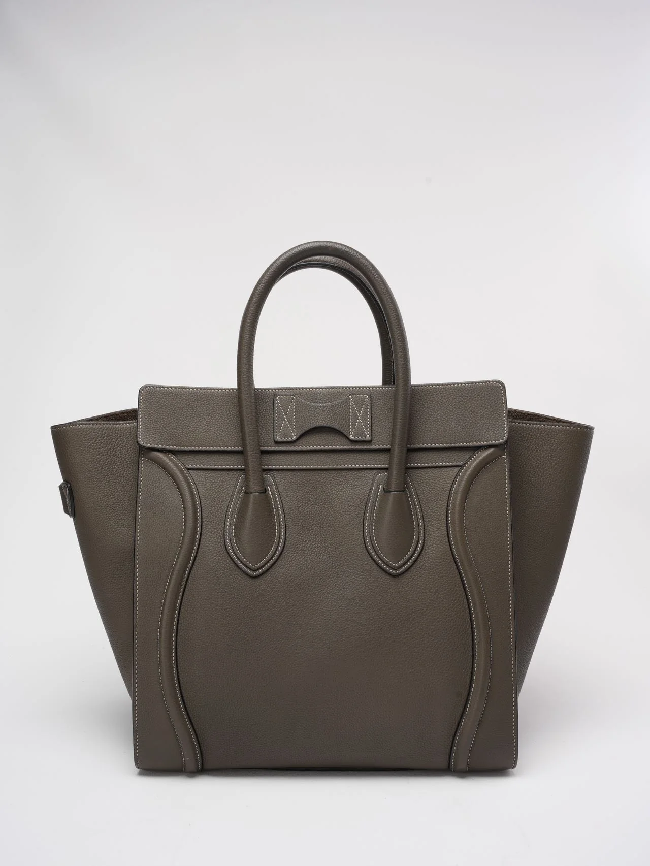 Céline Classic Luggage Handbag Gray