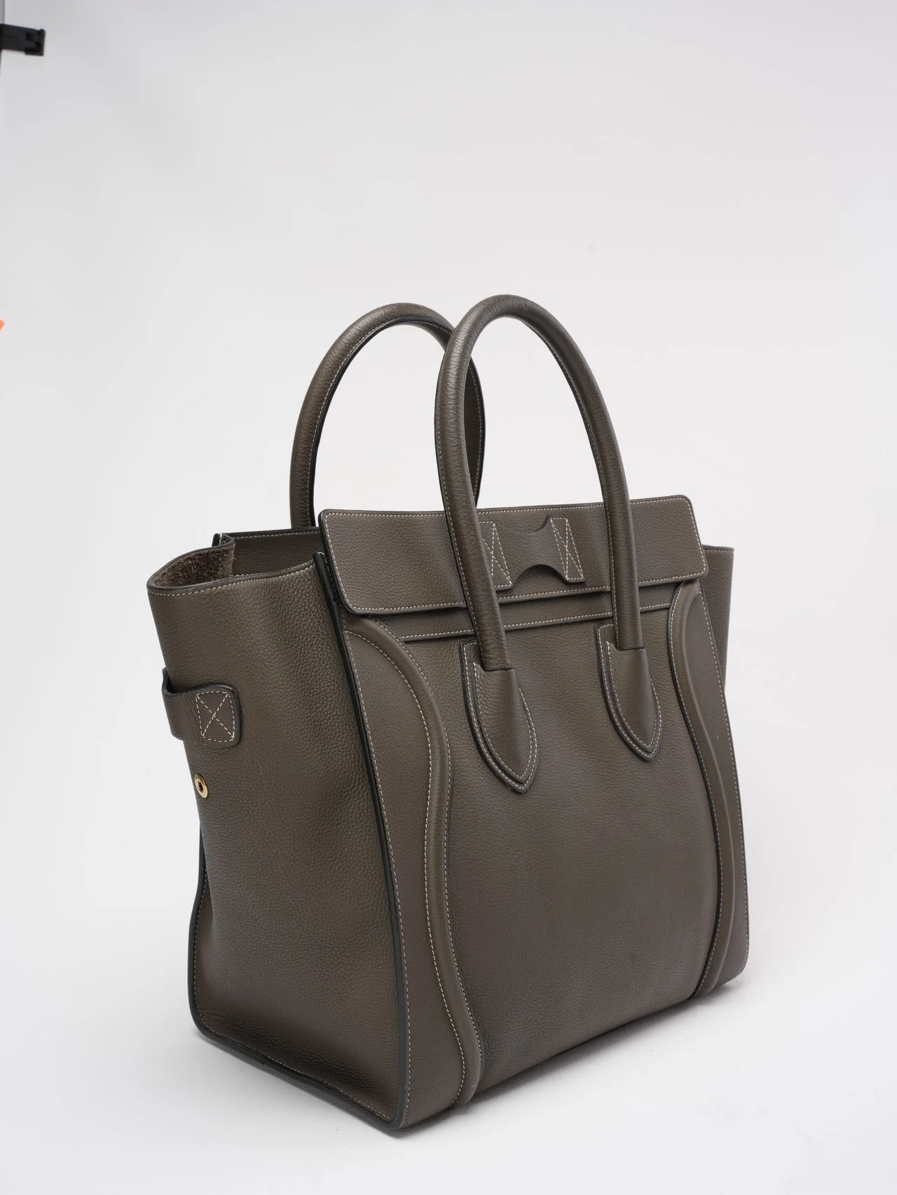 Céline Classic Luggage Handbag Gray