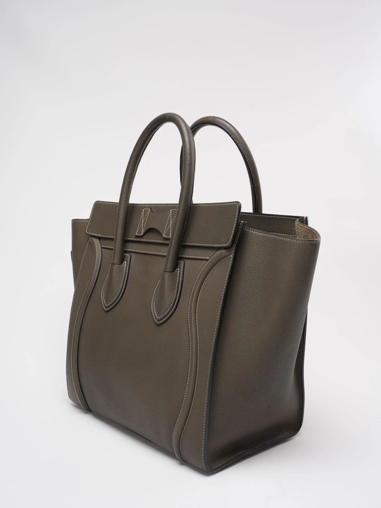 Céline Classic Luggage Handbag Gray