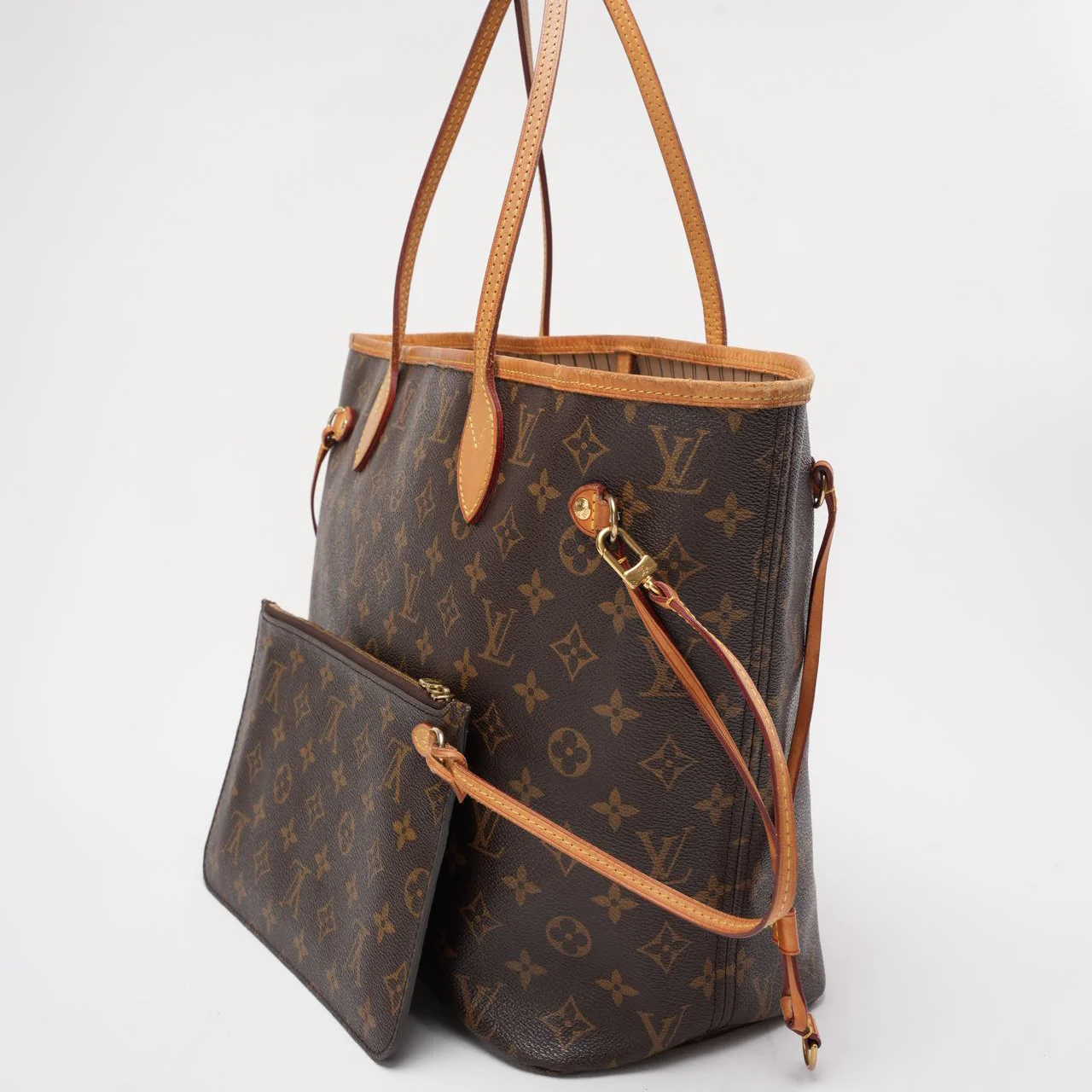 Louis Vuitton Neverfull MM Monogram Canvas with Pochette