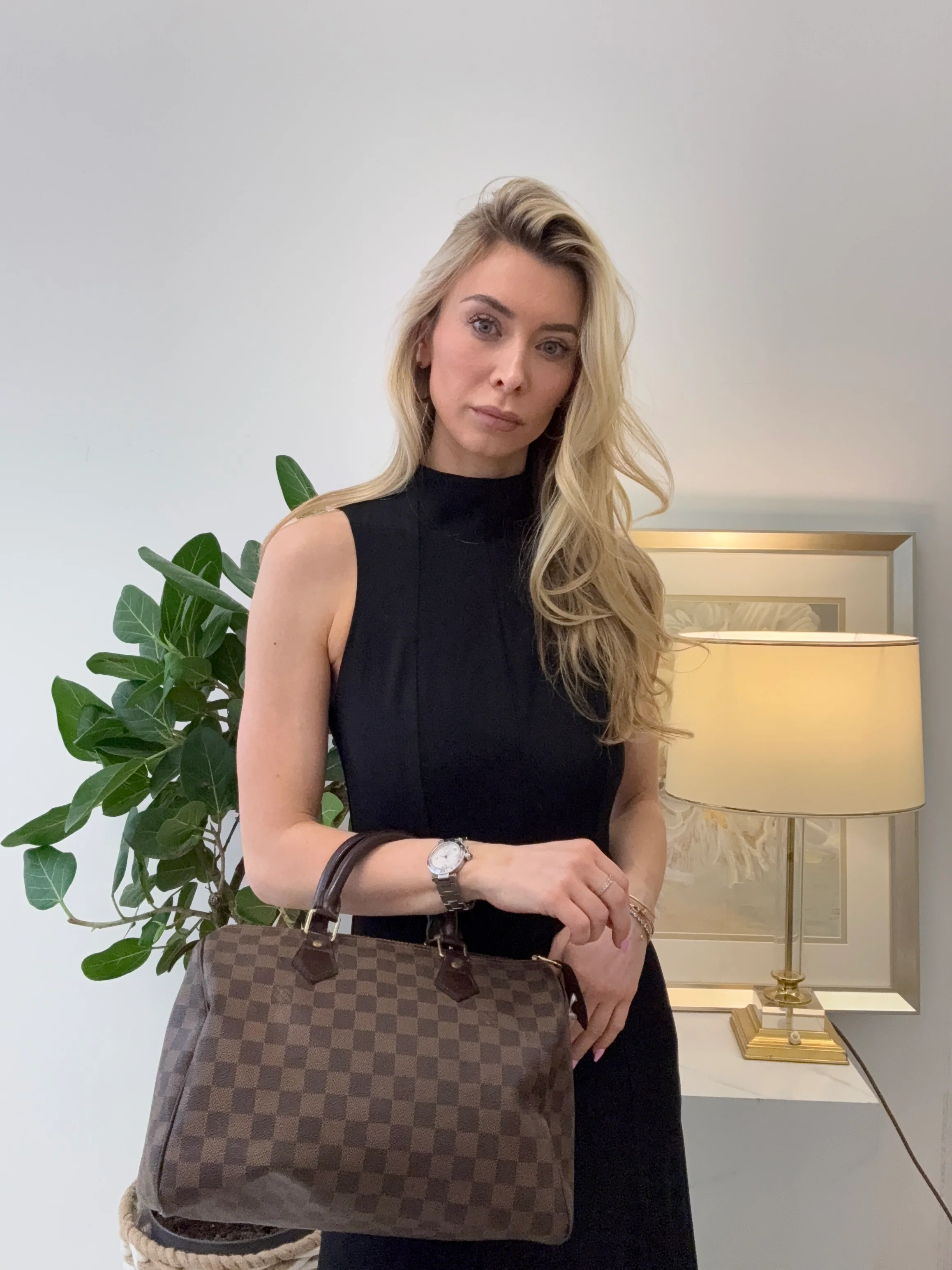 Louis Vuitton Speedy 30 Damier Canvas 2015