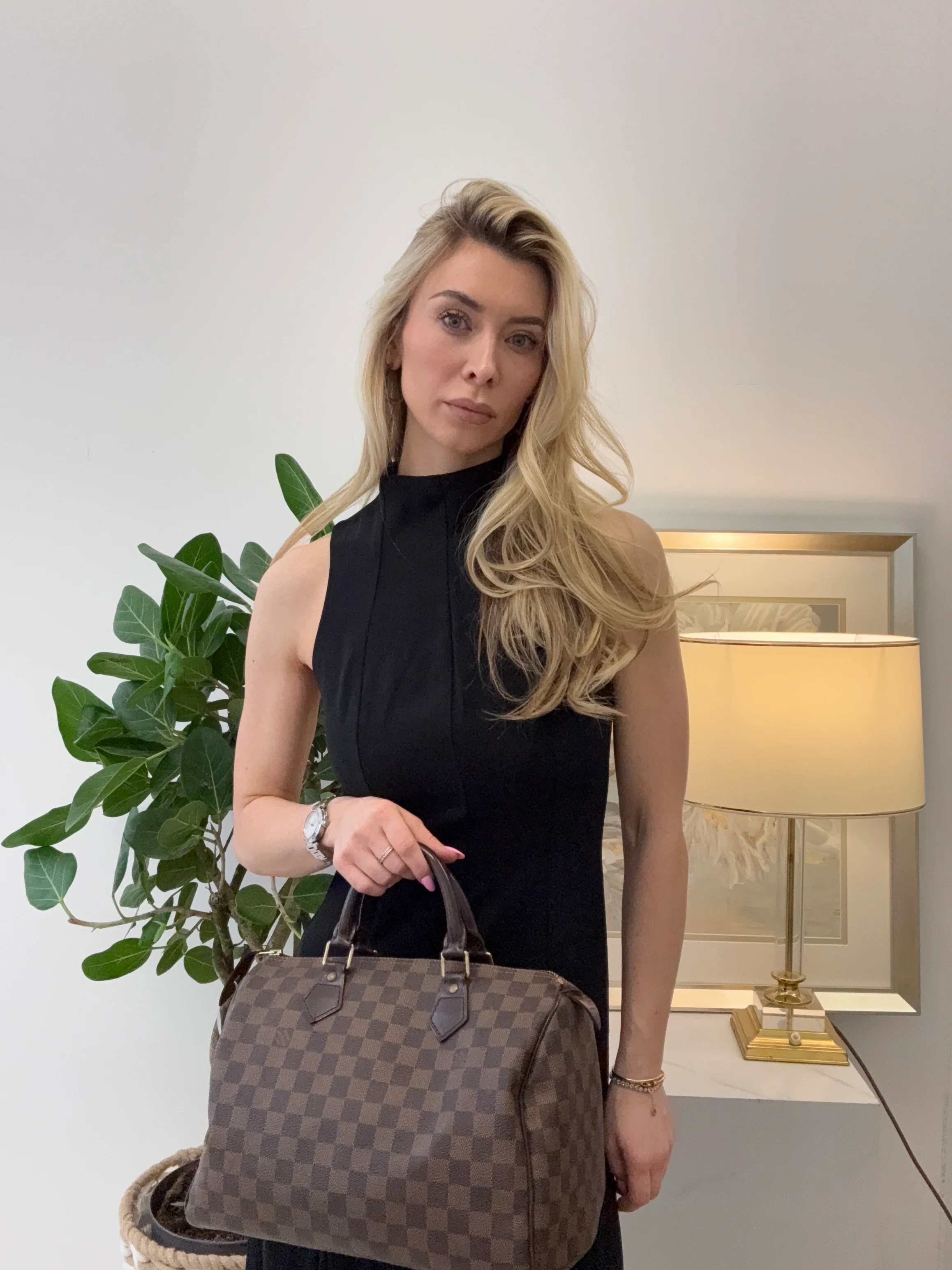 Louis Vuitton Speedy 30 Damier Canvas 2015