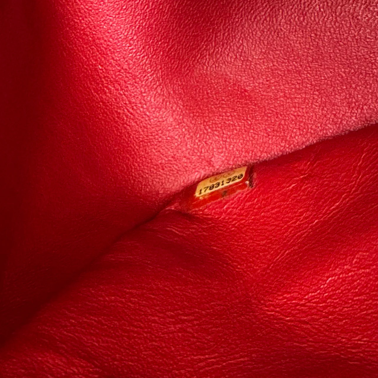Chanel Timeless Classic Double Flap Jumbo Bag Red Lambskin Preloved