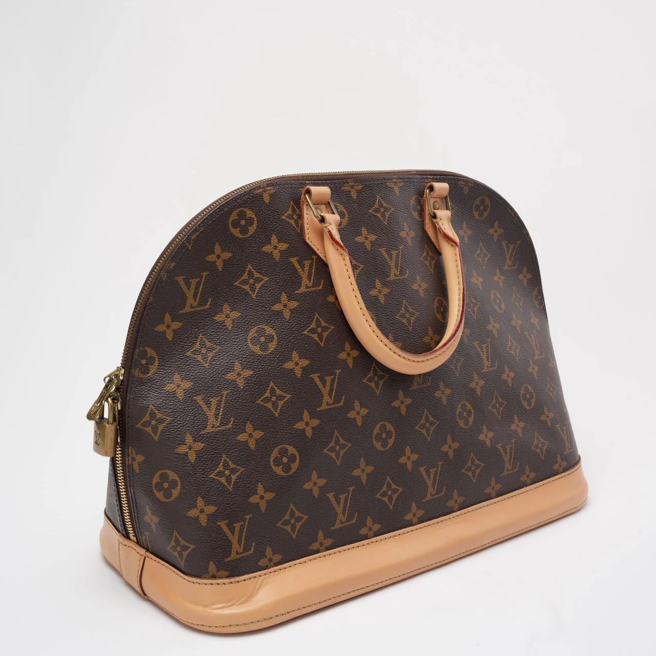 Louis Vuitton Brown Alma PM Monogram Canvas
