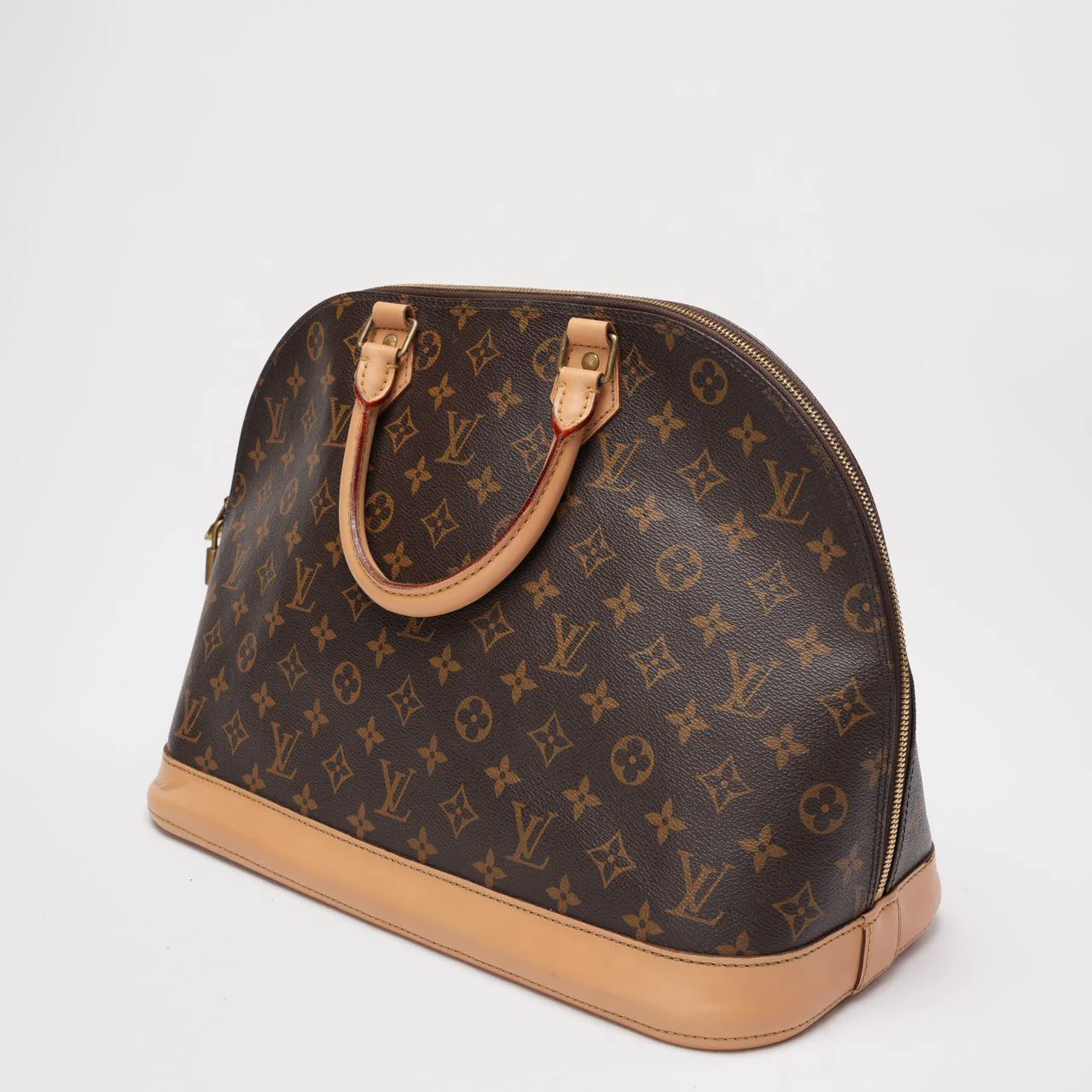 Louis Vuitton Brown Alma PM Monogram Canvas