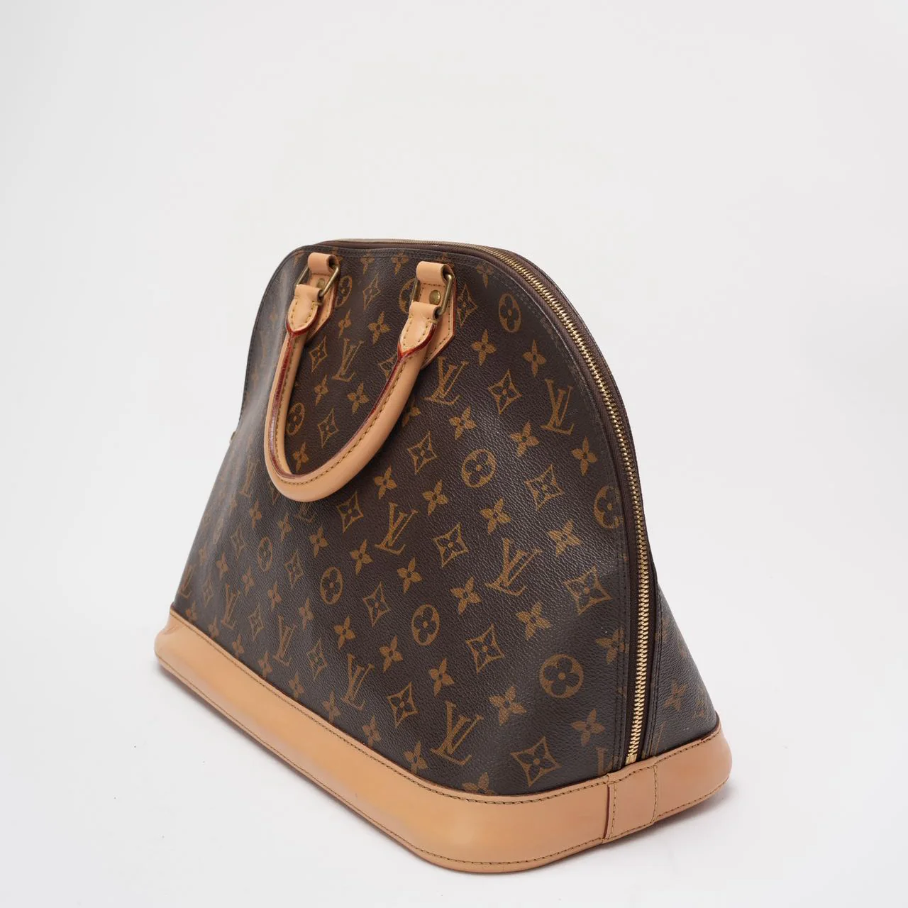 Louis Vuitton Brown Alma PM Monogram Canvas