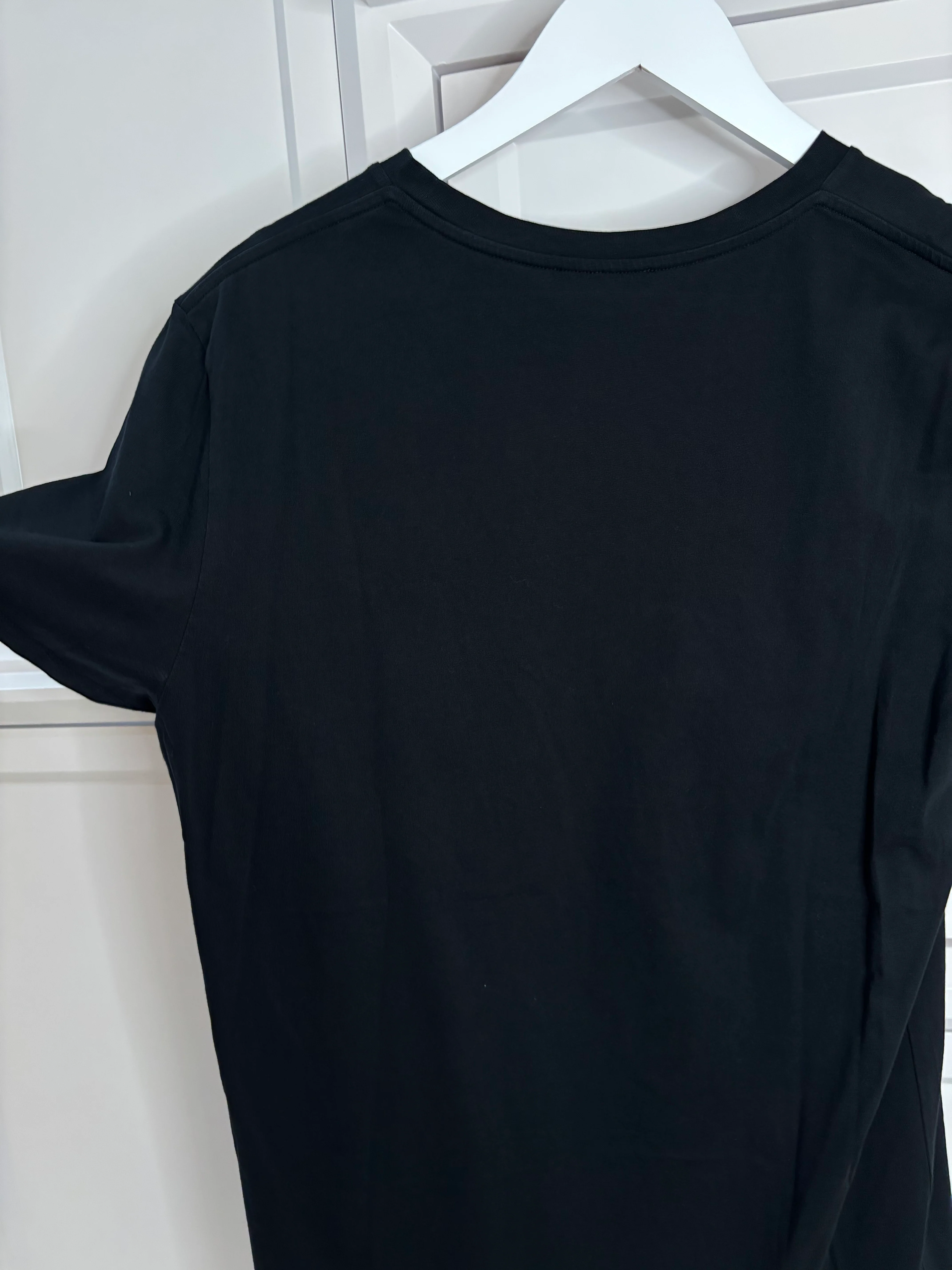 Balmain Black Gel Logo Tshirt Men's Size L