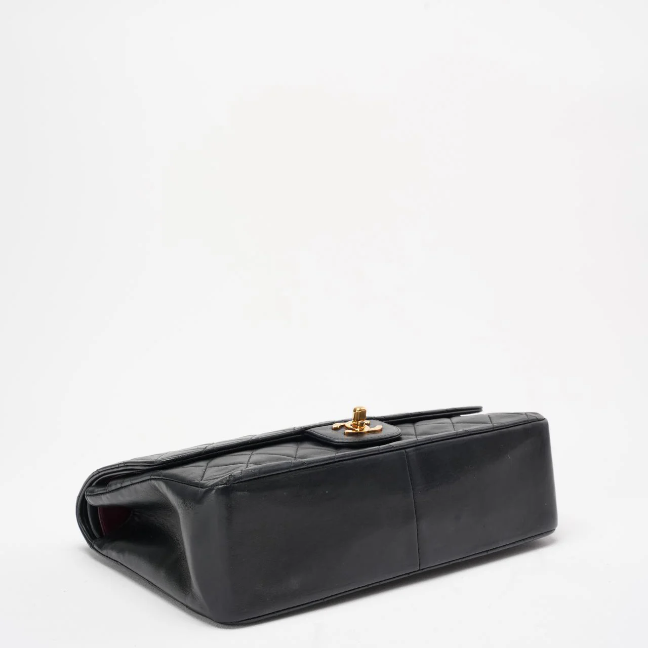 Chanel Vintage Black Timeless Classic Flap Bag 1990s