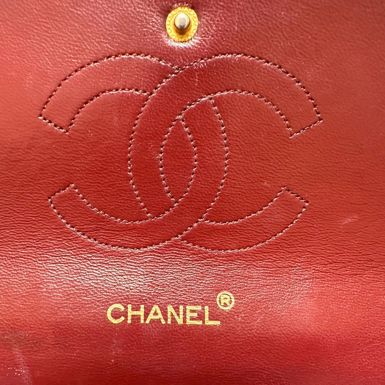Chanel Vintage Black Timeless Classic Flap Bag 1990s