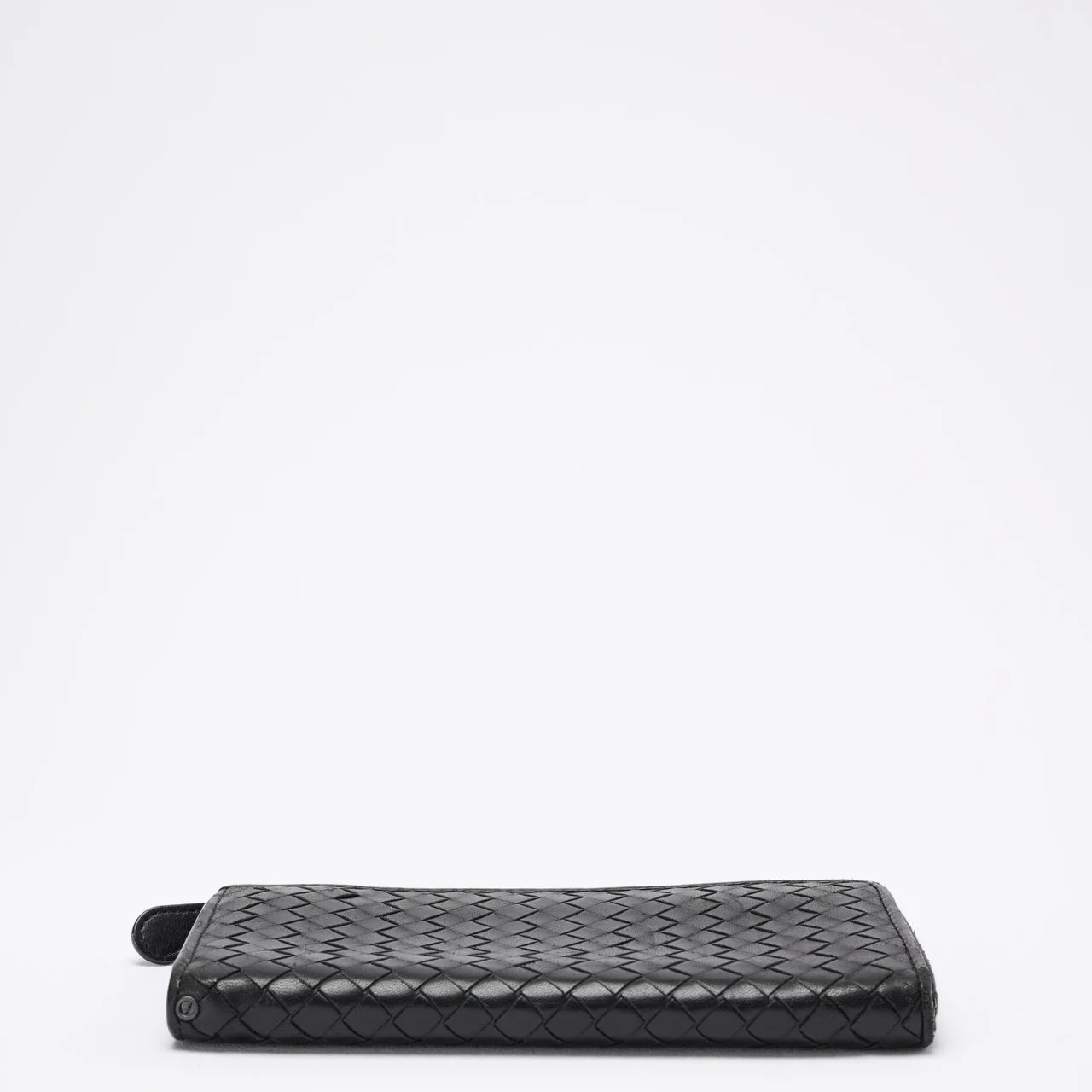 Bottega Veneta Black Long Wallet