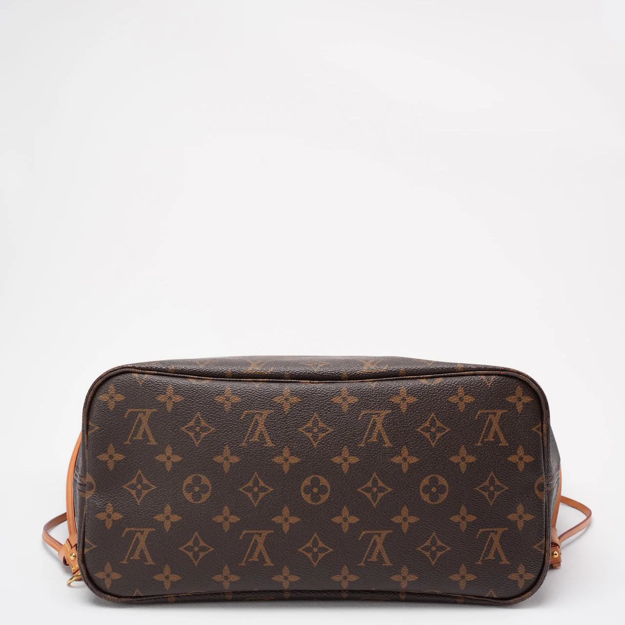 Louis Vuitton Monogram Neverfull MM Handbag Brown
