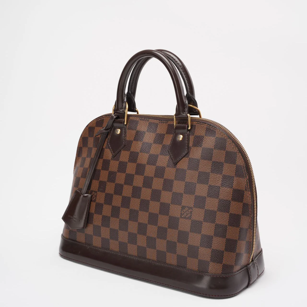 Louis Vuitton Damier Ebene Canvas Alma PM Bag