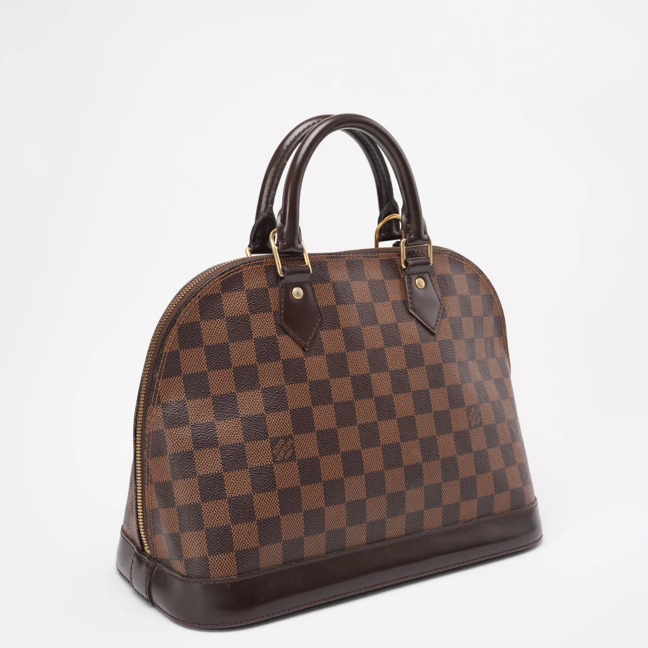 Louis Vuitton Damier Ebene Canvas Alma PM Bag