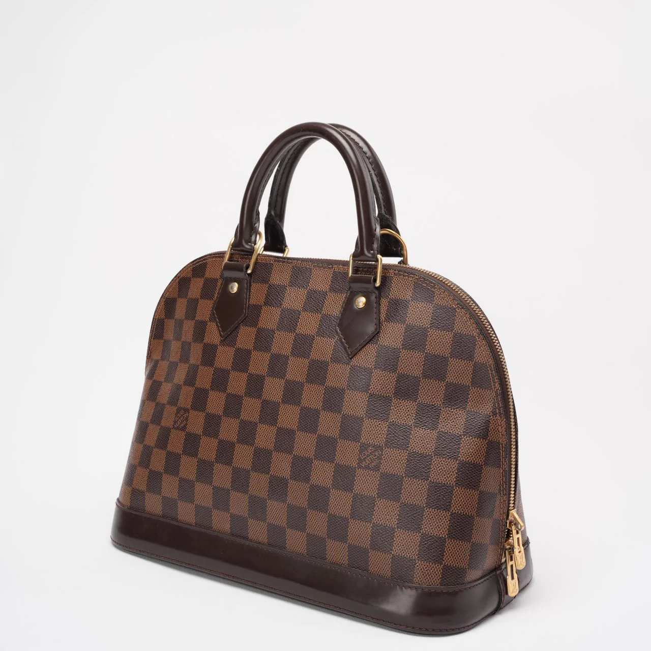Louis Vuitton Damier Ebene Canvas Alma PM Bag