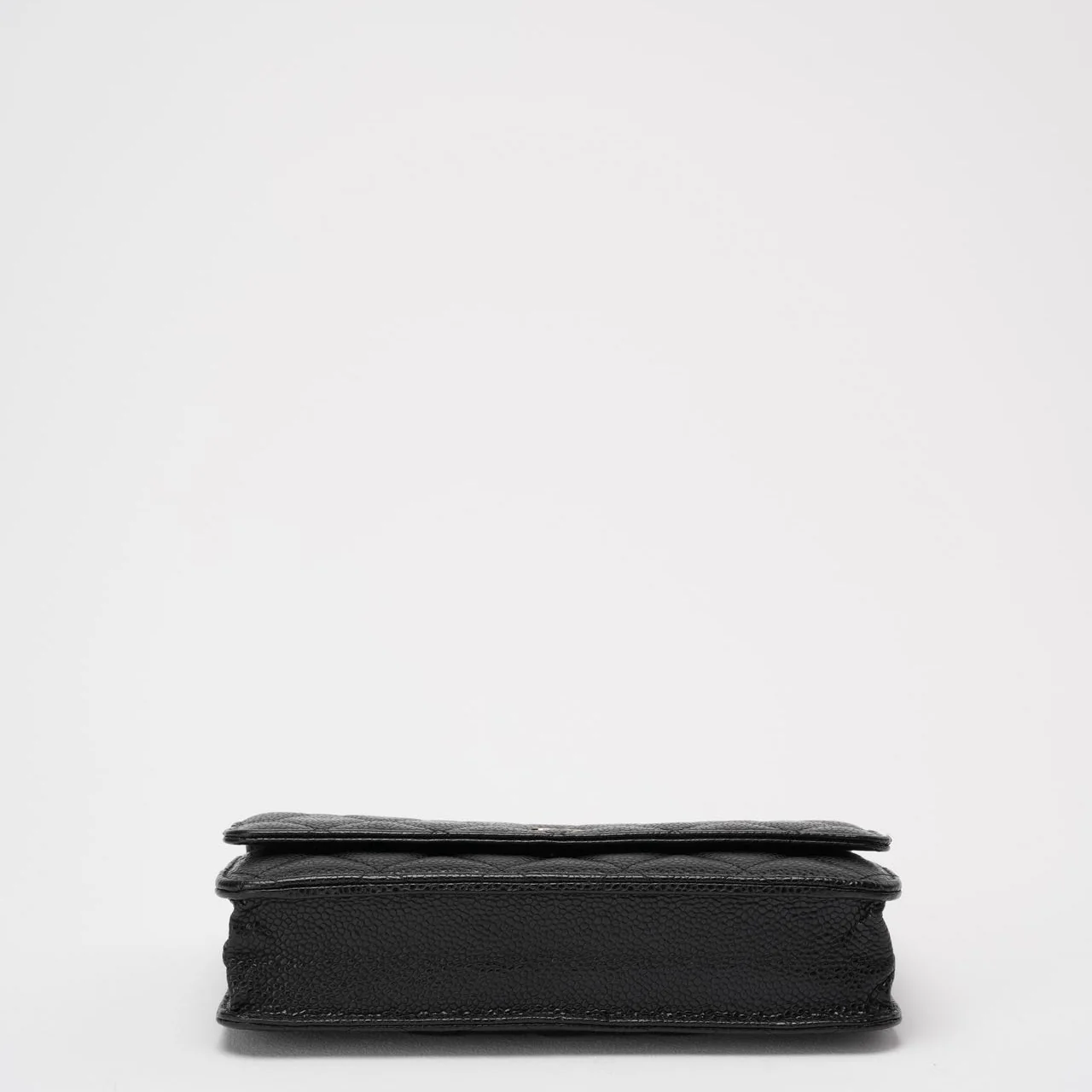 Chanel Black Classic Wallet on Chain WOC Bag Caviar 2013-2014