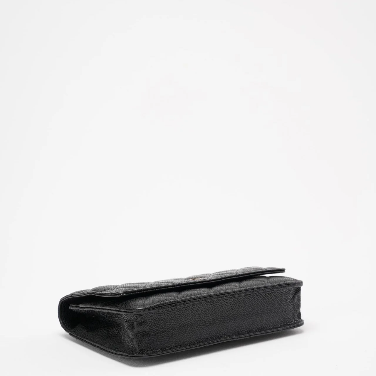 Chanel Black Classic Wallet on Chain WOC Bag Caviar 2013-2014