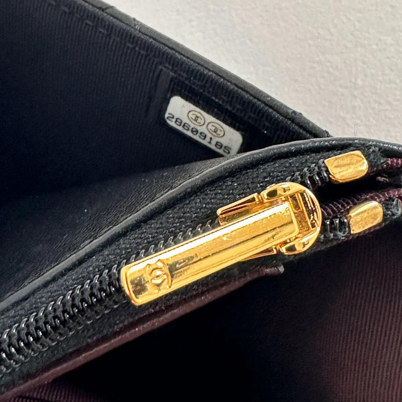 Chanel Black Wallet on Chain Bag Lambskin 2019