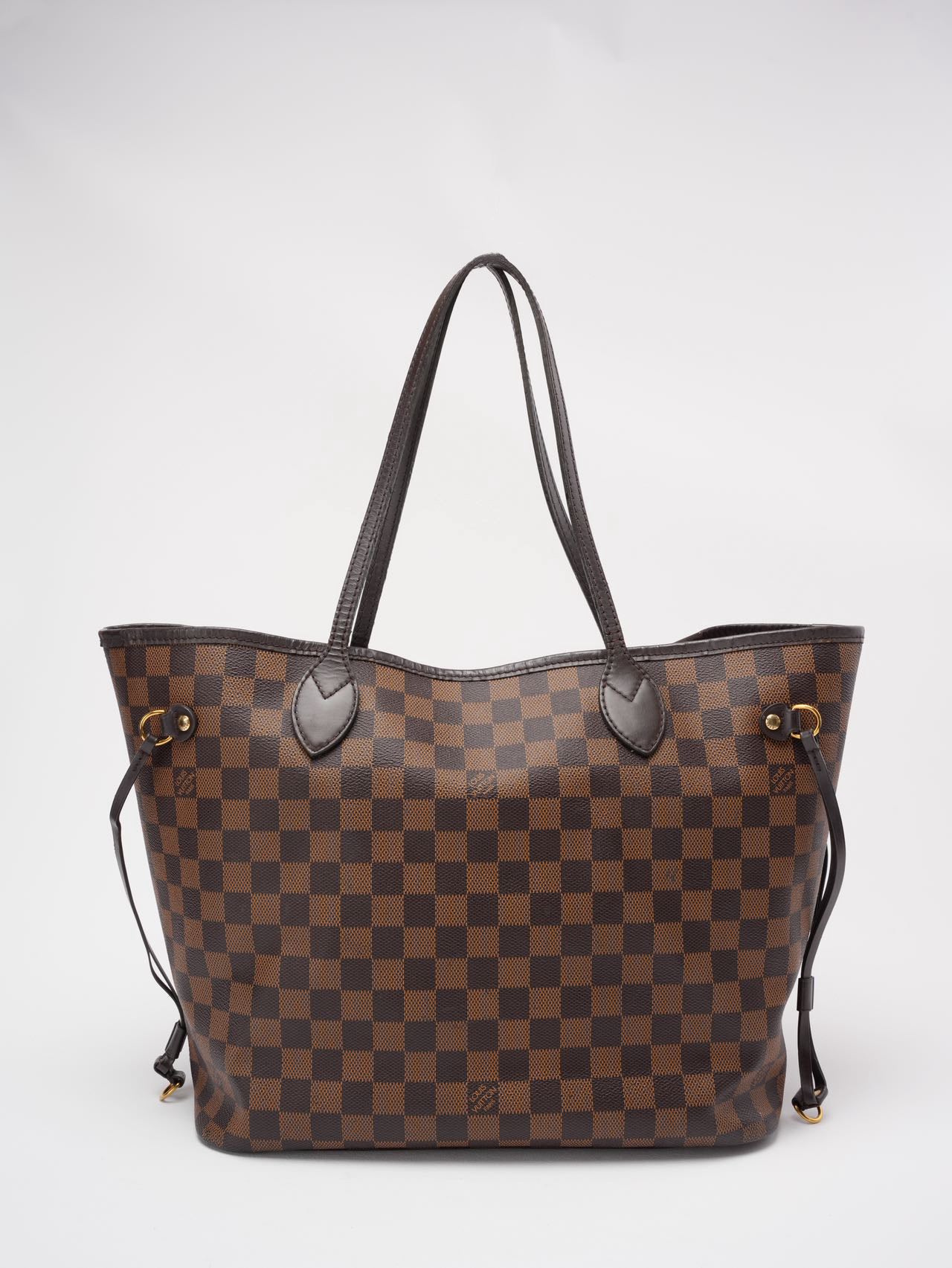Louis Vuitton Brown Damier Ebene Neverfull MM 2018
