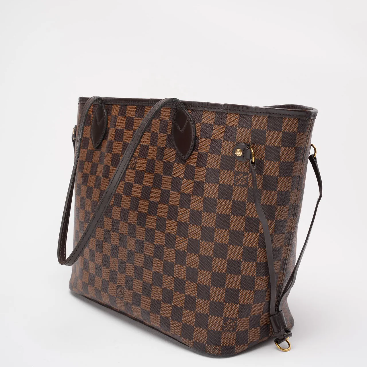 Louis Vuitton Brown Damier Ebene Neverfull MM 2018