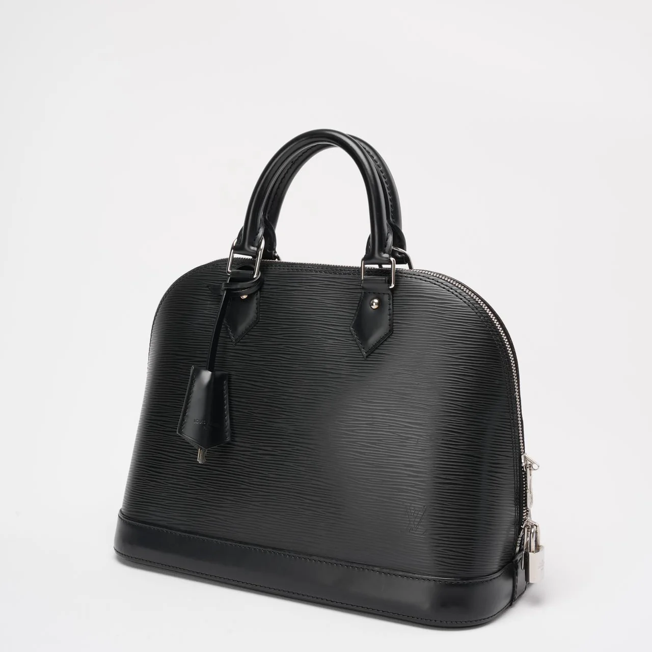 Louis Vuitton Black Epi Alma PM Bag 2014