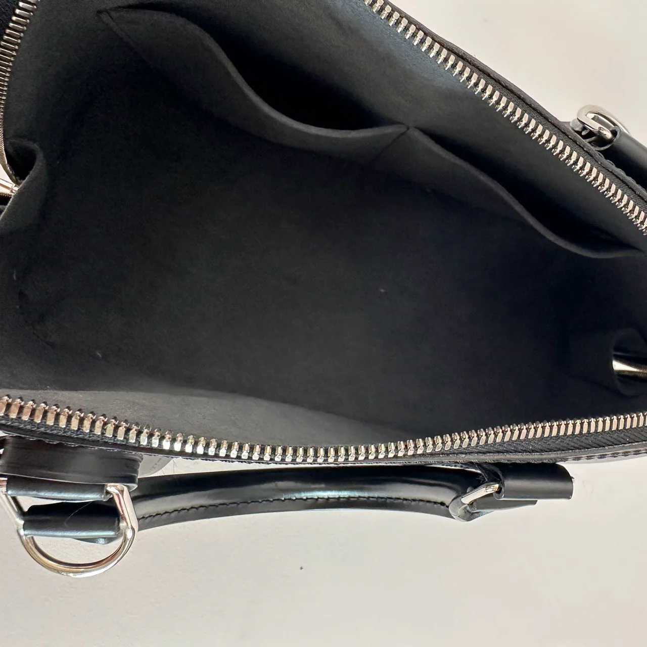 Louis Vuitton Black Epi Alma PM Bag 2014