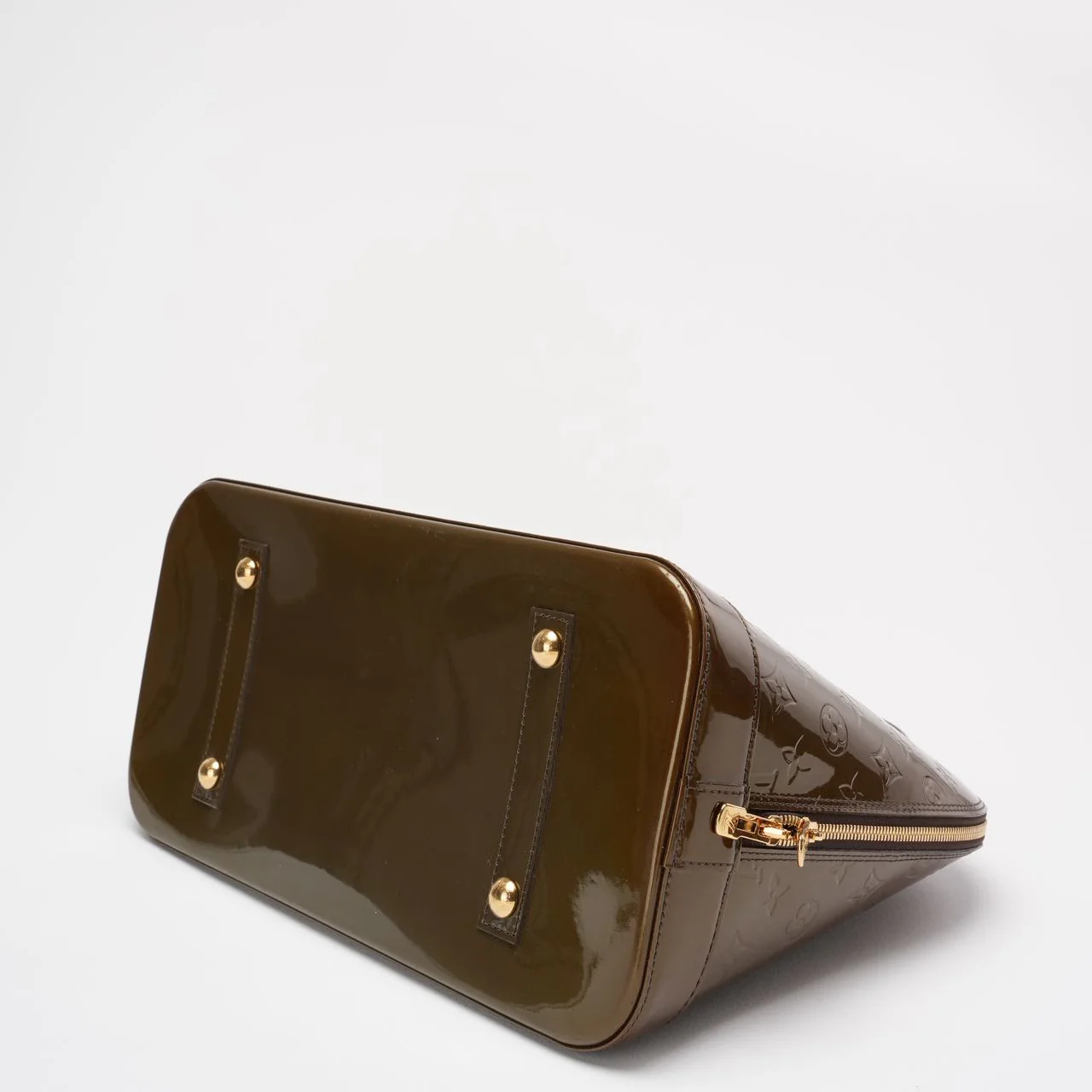 Louis Vuitton Green Monogram Vernis Alma GM 2009