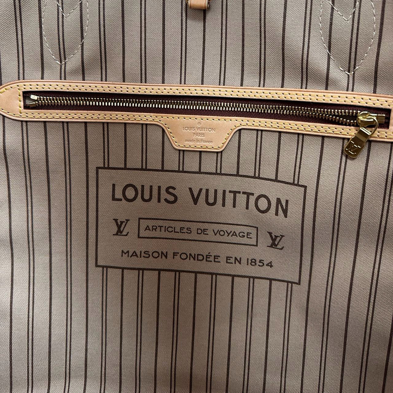 Louis Vuitton Monogram Neverfull GM Tote Bag 2014