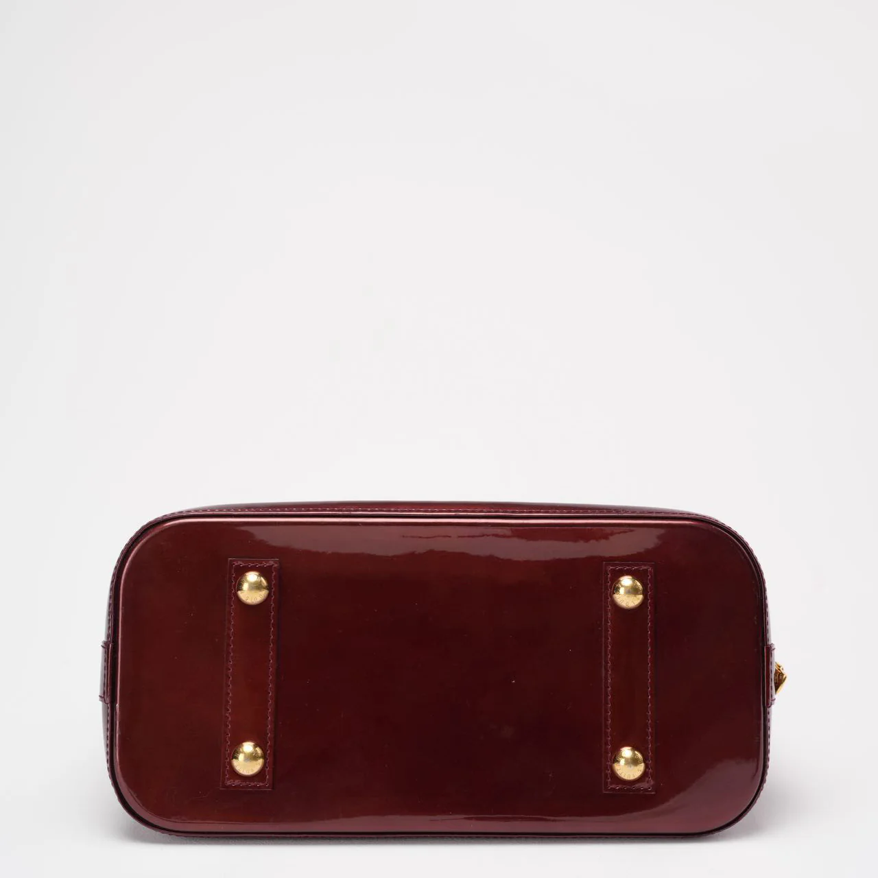 Louis Vuitton Burgundy red   Monogram Vernis Alma PM 2018